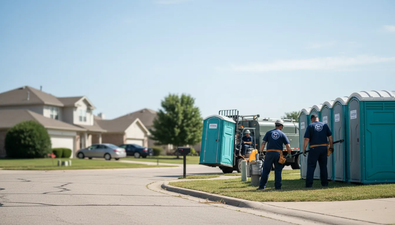 Porta Potty Rental in Sunray, TX near me